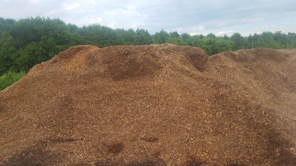 Quality Mulch created at Timberwolf Tree Service's East Windsor Location.